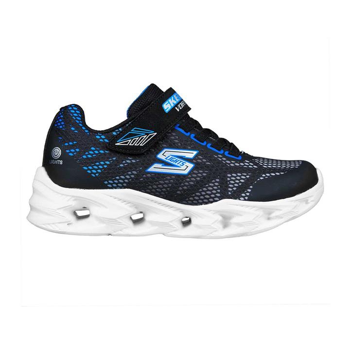 کفش بچه گانه چراغ دار اسکچرز skechers 400602L bkbl